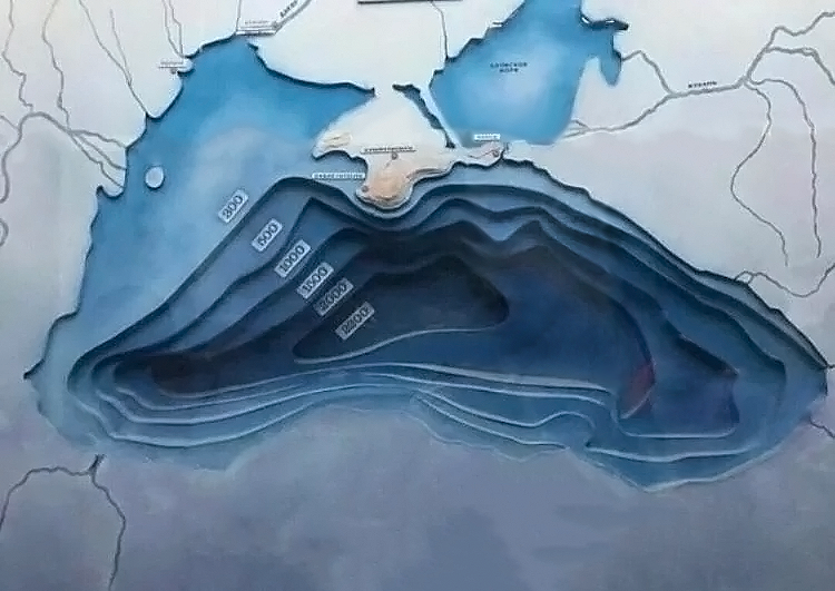Black Sea Floor Elevations